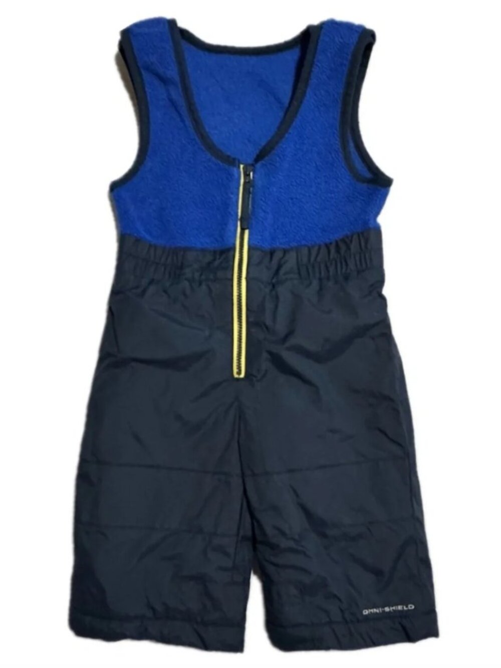 Columbia Snow Pants 12 Months Infant Bib Style Navy Omni-Shield Insulated Winter